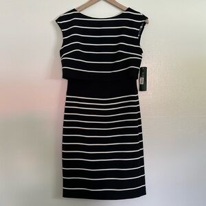 NWT LRL Ralph Lauren Striped Shift Dress